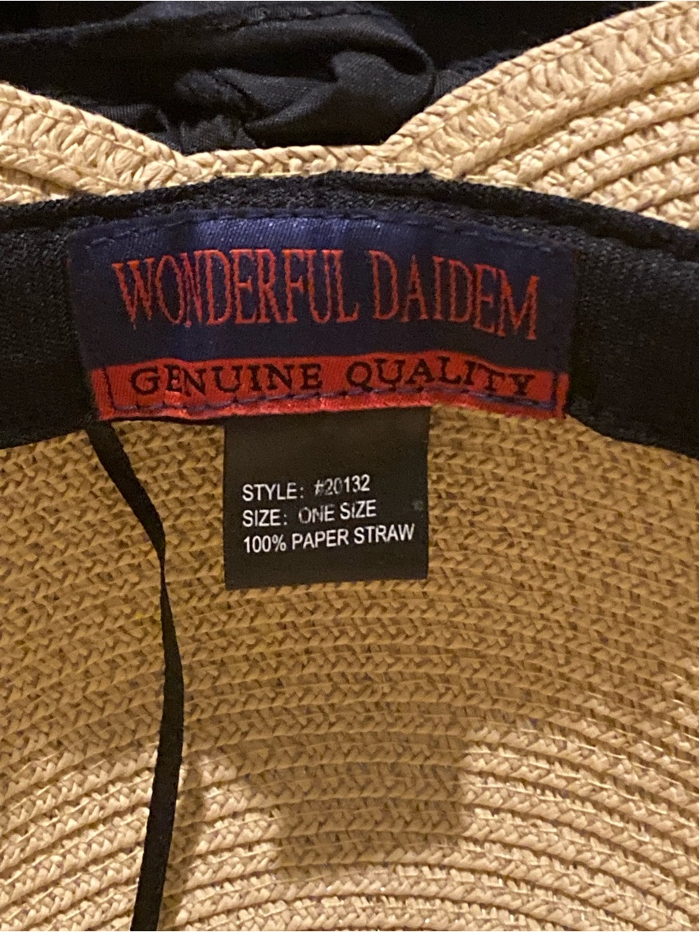 Wonderful Daidem ladies sun hat - Picture 5 of 7